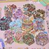 New PET 3D Scene Stickers Creative 60-Sheet Cute Stickers Books Fantasy Park Theme Cartoon Style Scrapbook Sticker DIY Crafts