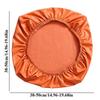 For PU Leather Chair Seat Cover Slipcover Elastic 38-52cm for Home Office Hotel Chair Seat Cover Dining Seat Protector Slipcover