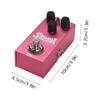DK Soloman Distortion Pedal Electric Guitar Effects Pedal True Bypass Metal Shell DC 9V 6.35mm Input Output Interface