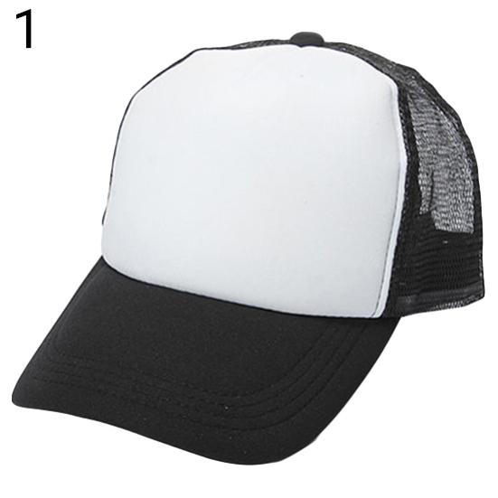 Fashion Unisex Trucker Cap Baseball Golf Mesh Adjustable Hats