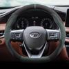Wildleder-Lenkradabdeckung für Infiniti Q50L, QX50, QX60, QX55, Q70L - Für den Wintergebrauch