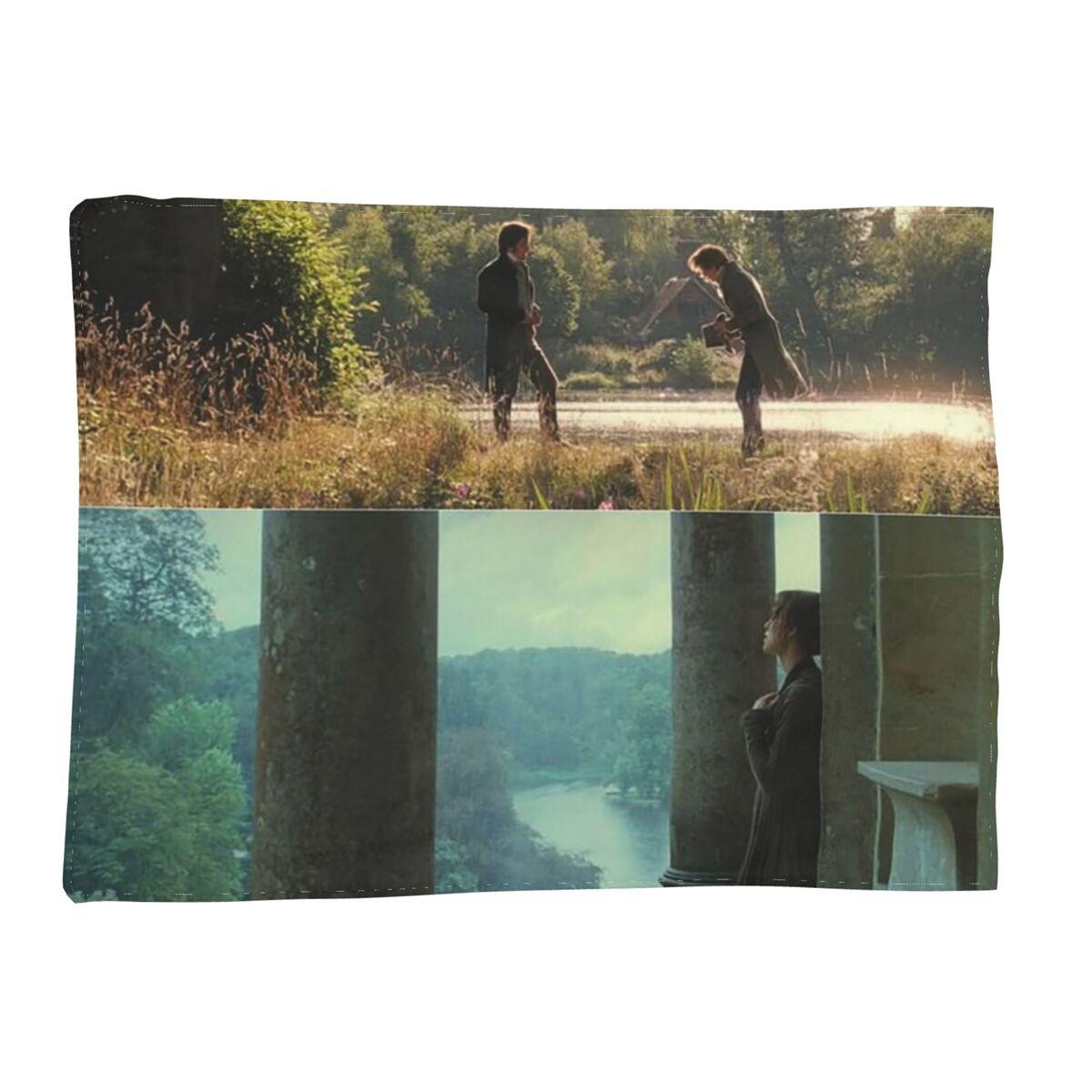 

90s Fitzwilliam Darcy Pride And Prejudice Blanket Soft Warm Flannel Throw Blanket Bedding for Bed Livingroom Picnic Travel Home 80x120cm
