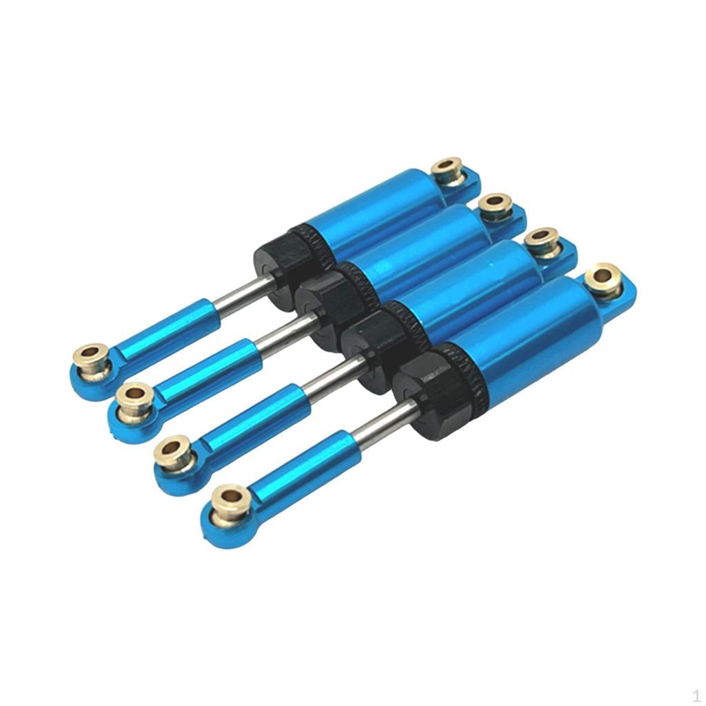 4 Pieces RC Car Shock Absorber Internal Spring Accessory Metal Upgrade 1/14