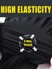 Men's European Size Summer Ice Silk Nylon Quick-Dry Breathable Elastic Pants