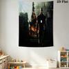 Iron Man Tech Showcase Tapestry Wallmounted Background Cloth Christmas Gift Work Of Art Wall Covering Decoration