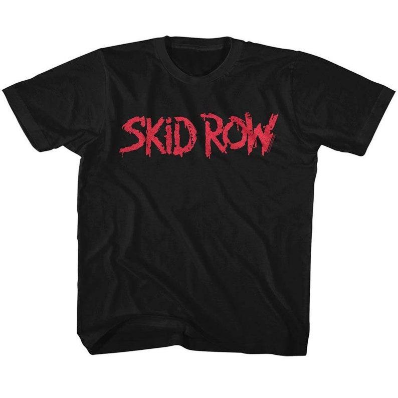 Skid Row Red Logo Black Children s T-Shirt 140