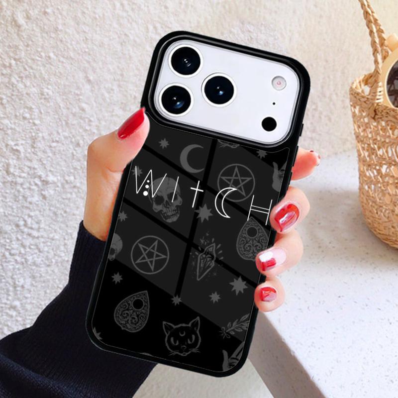 Witch Witchcraft Phone Case For iPhone 17 Air 16 15 14 13 12 11 Pro Max Plus