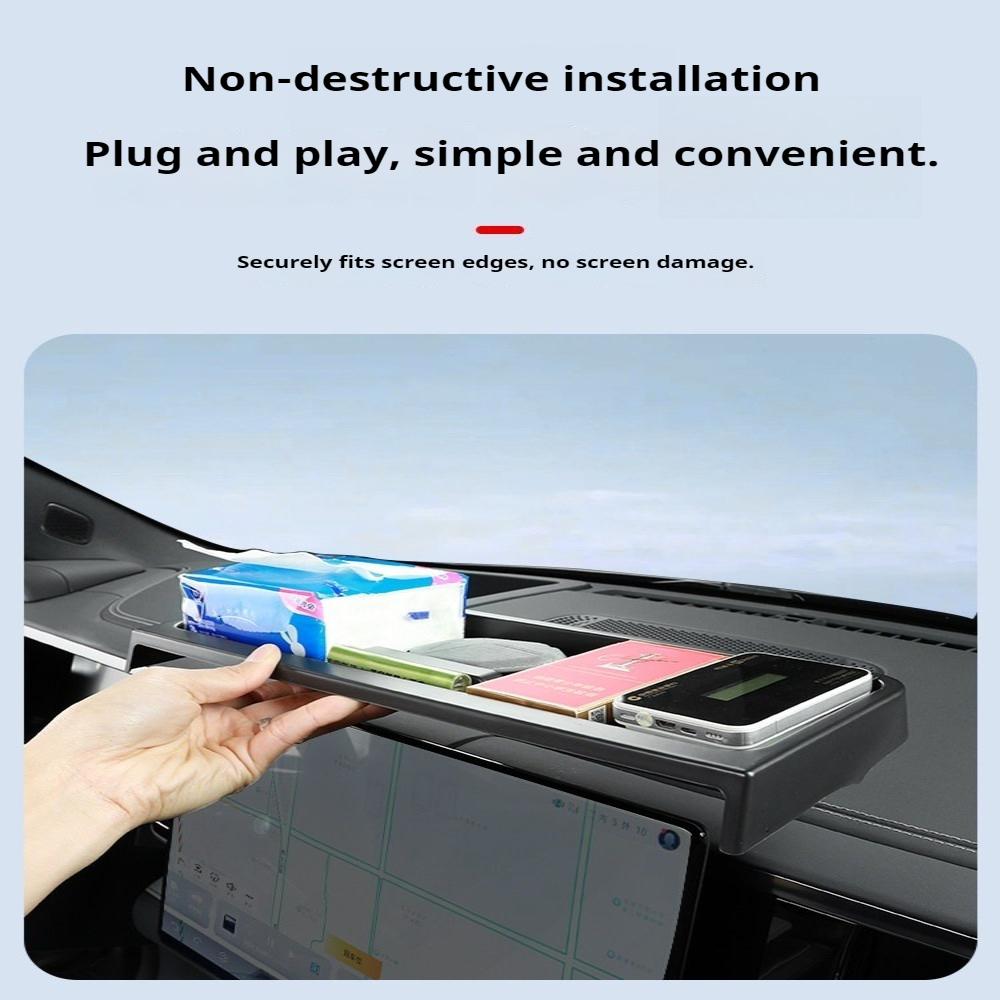 For BYD Leopard 5 Denza B5 Car Specialized Central Control Screen Rear Storage Box Tissue Box Glasses Case ETC Bracket