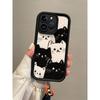3D Bow Black Cat Lanyard Case For Honor 200 300 400 Pro MAGIC 90 7 Lite 5 6PRO X9C Smart X9 X7 20 Nova5T cover Soft Shockproof