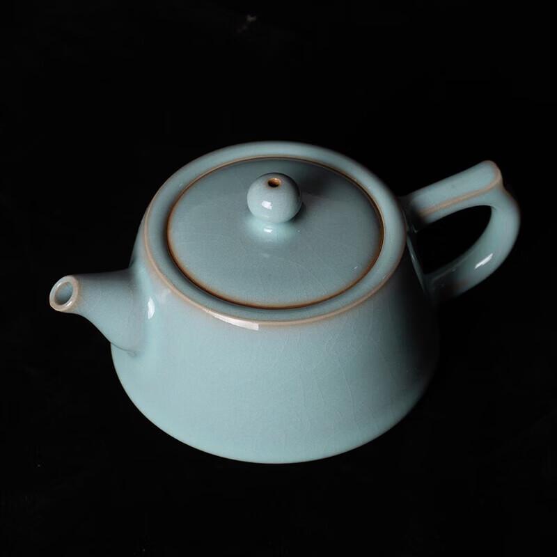 Hongbao Ru Kiln Jinglan Teapot - Handmade by Wang Zhenfang