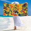 Club América Logo Print Beach Towel, Large Soft Quick Dry Towel for Beach Camping Swimming