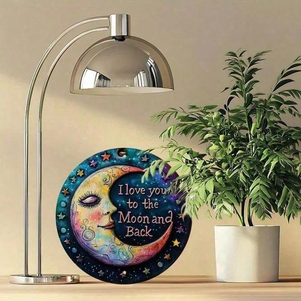 Metal Wall Art Decor, Tin Sign Poster for Living Room, Vintage Aluminum Plaque, Valentine Gift for Friend