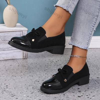 Women Casual Flat Loafers Female Autumn Comfortable Soft Sole Slip On Shoes Woman Lightweight Casual Shallow Mouth Flats Shoes