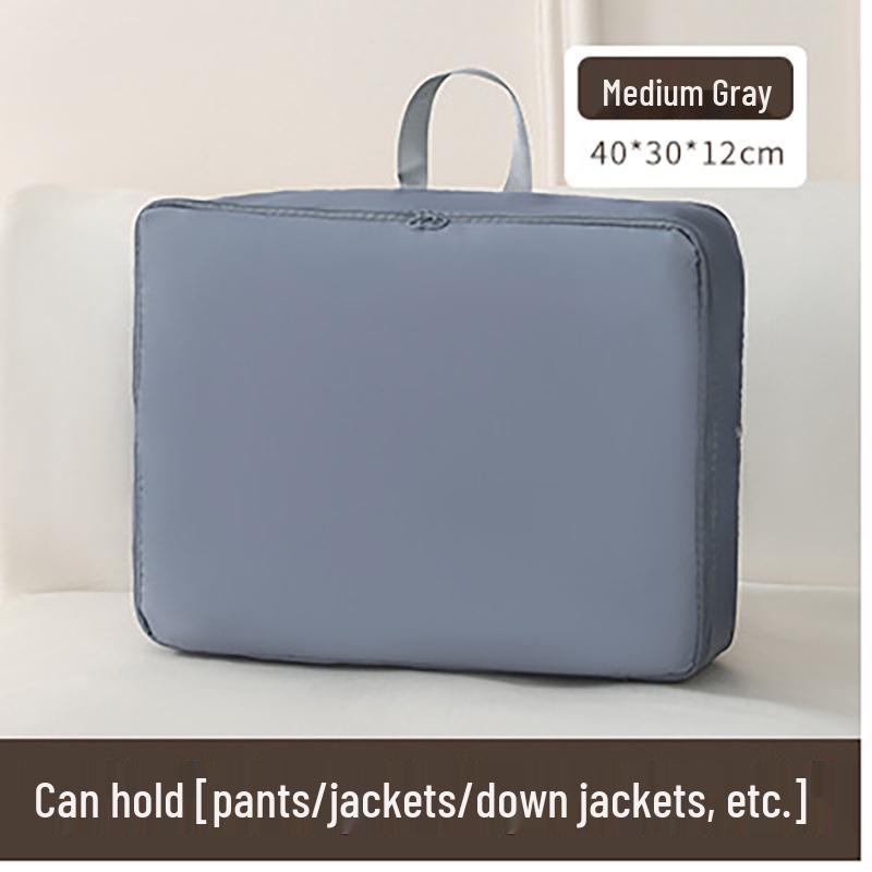 Большая компрессионная сумка для хранения одеял для сезонной одежды 664₽