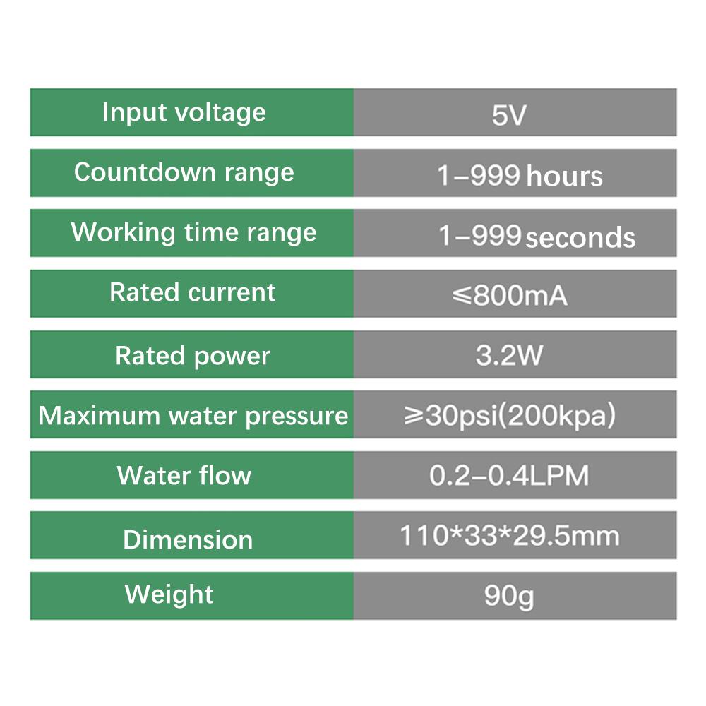 Automatic Watering System for Potted Plants Drip Irrigation Kit Plant Self Watering With Countdown