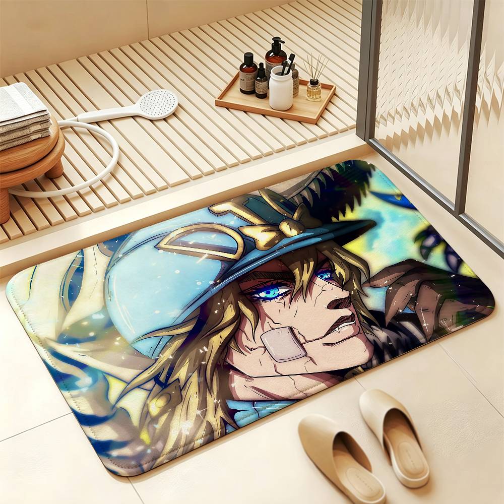 Jojo D-Diego Brando Soft Comfortable Short Plush Rug Carpet mat Anti‑Slip Floor Mat Machine Washable Home Decor