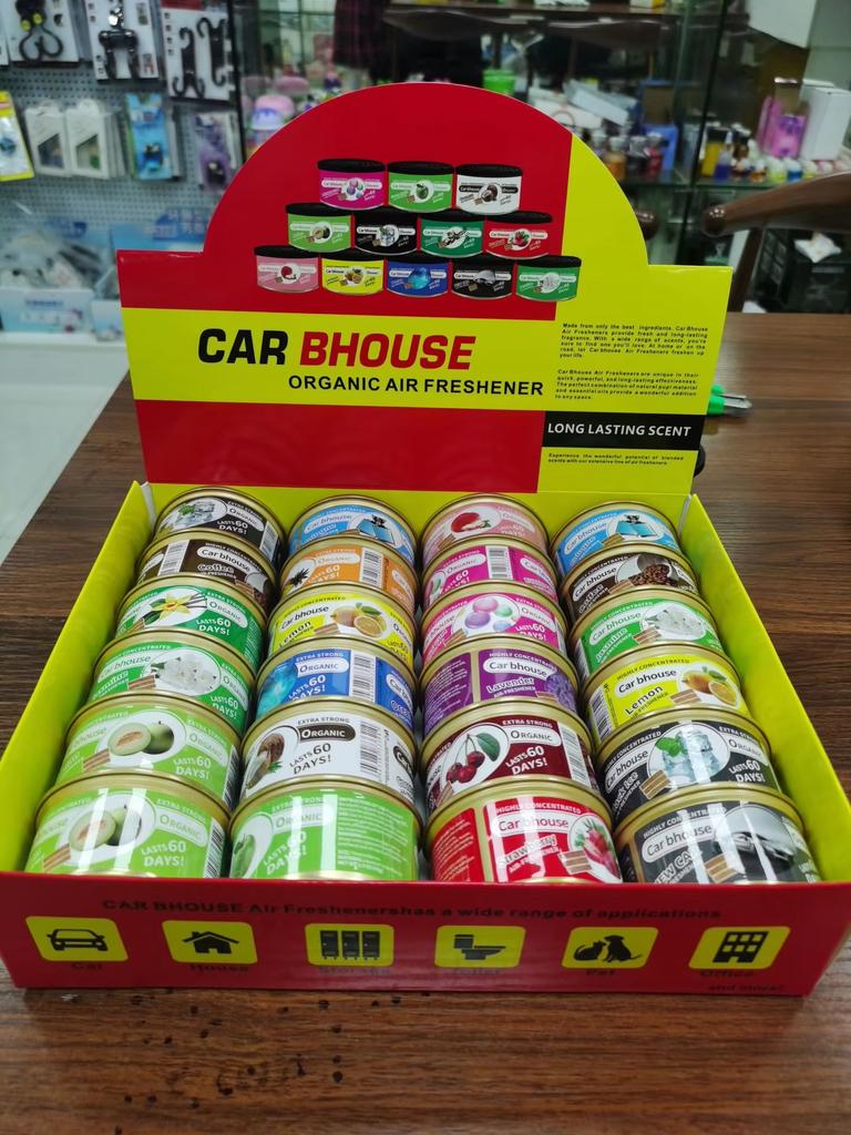 Auto Innenraum Lufterfrischer Dekorative Accessoires Naturholzblock Dosenauto Aromatherapie Multifunktionale Faser Deodorant