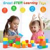 Magnetic Blocks,1.41 inch Large Building Blocks for Kids Ages 3-5 4-8 Sensory Magnetic Cubs for Kids 1-3 Preschool Educational Gifts Toys for