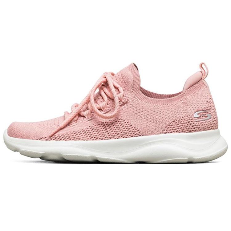 (WMNS) Skechers Bobs Surge Running Shoes Pink/White Women s 117003-BLSH EU 35.5