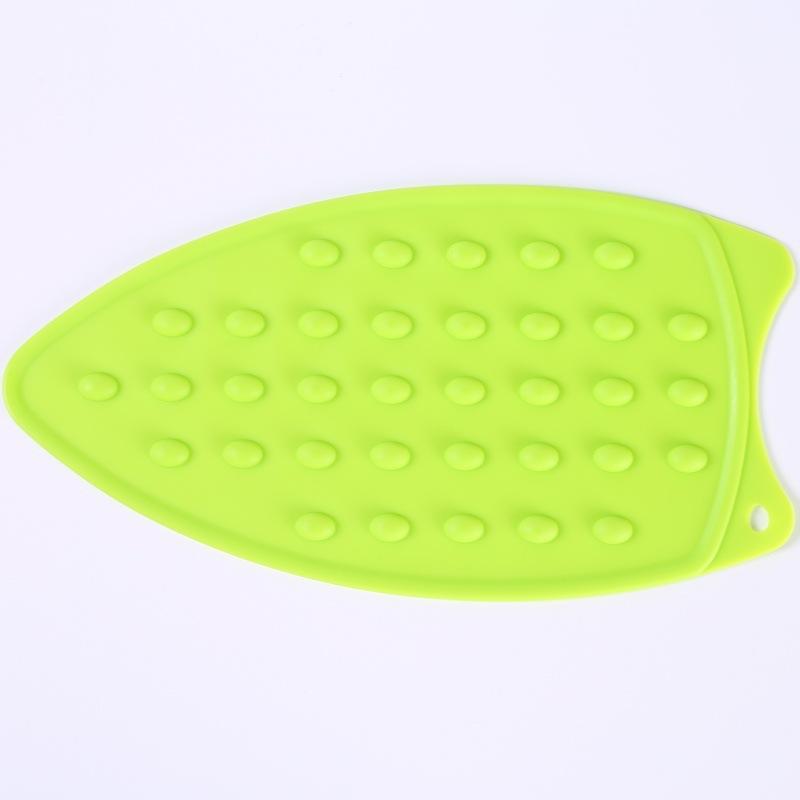 Iron Rest Pad: Portable Heat Resistant Silicone Ironing Pad With Hanging Hole Reusable Ironing Board Rest Mat For Laundry