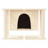 Maison Exclusive - Arbre à chat avec griffoirs en sisal Crème 50 cm