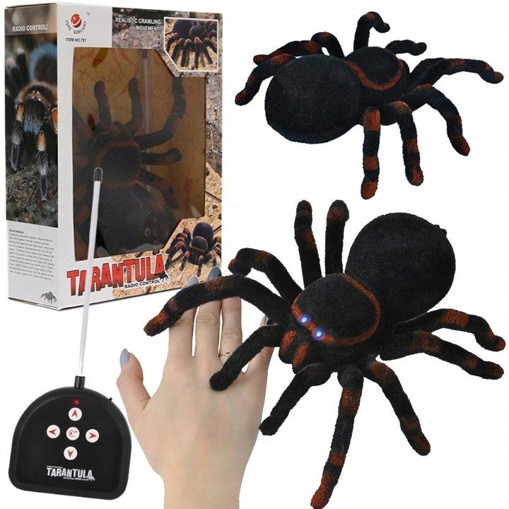 Wielki Pająk Tarantula Zdalnie Sterowany Zestaw Na Pilot Chodzi Świeci A