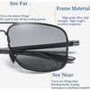 Bifocal Polarized Reading Sunglasses +0.75 +1 +1.5 +1.75 To +3.75 See Near and Far Retro Pilot Large Frame Polarized Sunglasses