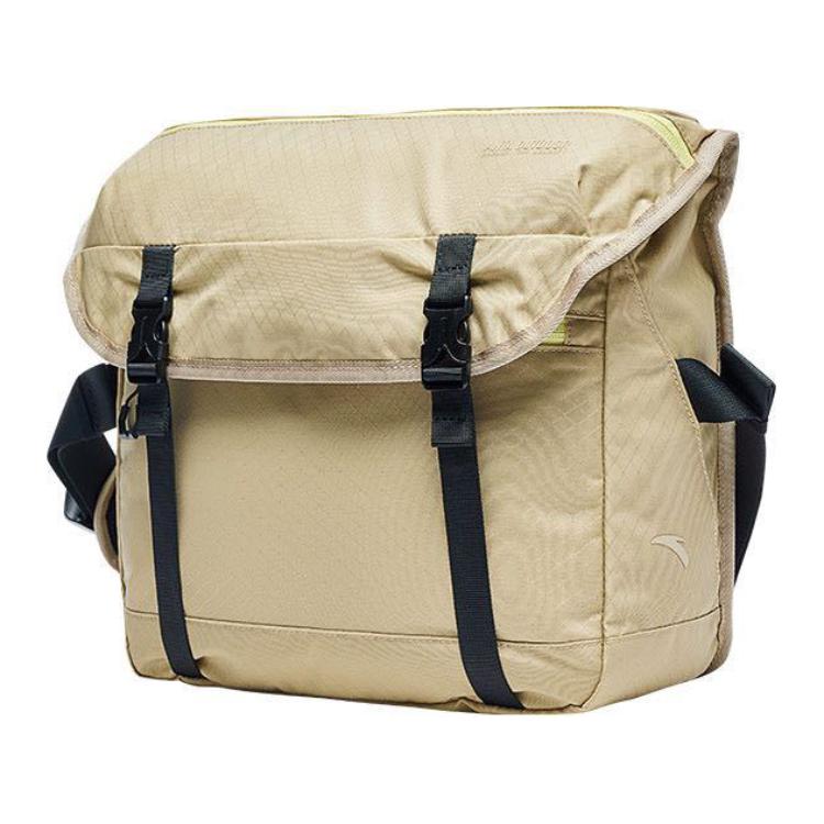 New Anta Nylon Shoulder Bag Crossbody Bag Unisex Light Linen 192447127-2