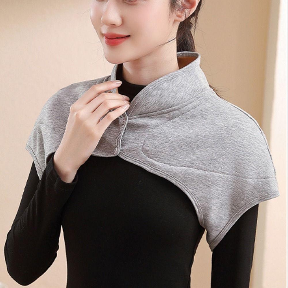 Comfortable Shoulder Warmer Pad Collar Warm Shoulder Brace Universal Neck Warmer Shawl  Home