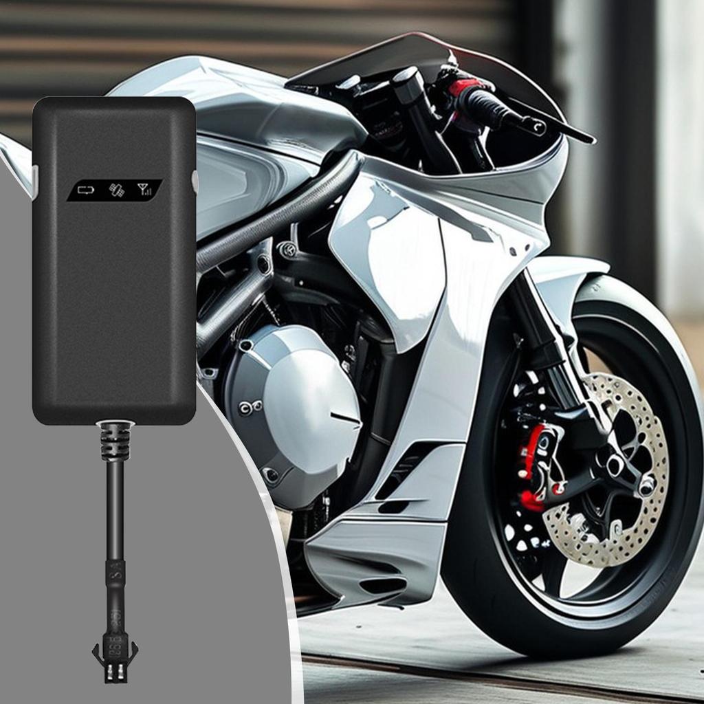 Car GPS Tracker Wired GPS Tracker For Truck Motorcycle Alarms Shock Sensor For Van Cargo Trailer Boat Motorbike Airport Truck