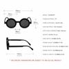 New ND Adjustable Zoom Round Frame Sunglasses Neutral Fashion UV400 Outdoor Driving Fishing Steampunk Style