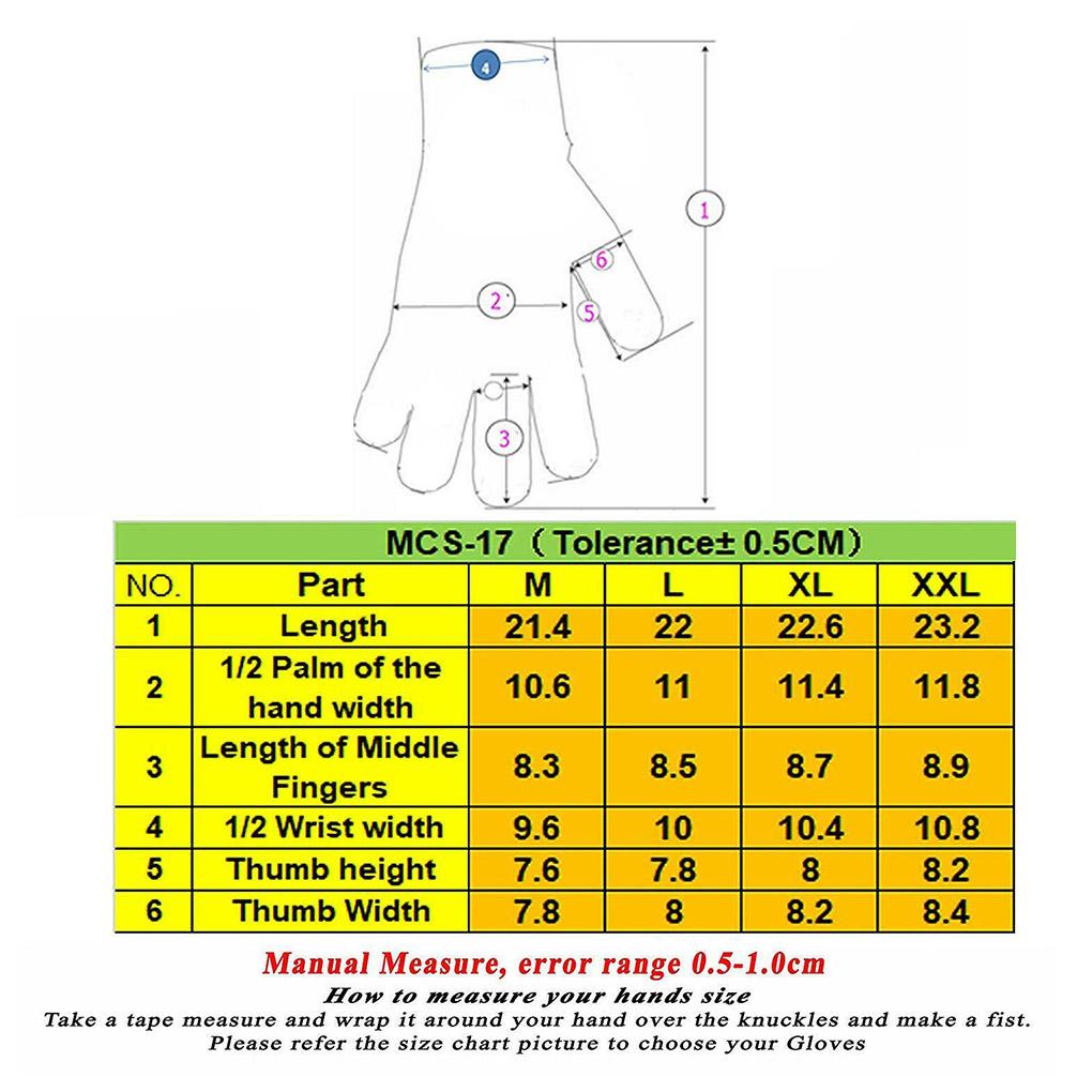 Full Fingers Screen Cycling Gloves Ergonomic Protection Motorcycle Gloves Anti\-Slip Mouontain Bike Motocross Gloves Gants