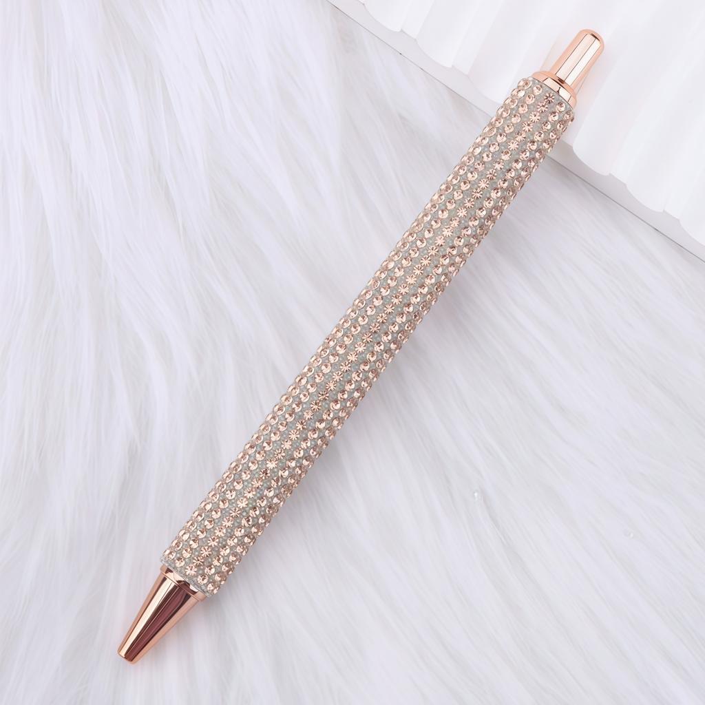 Luxury Sparkling Rhinestone Ballpoint Pen, Suitable For Gifts To Friends, Diary Writing, And Office Stationery