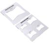 3Pcs Kit Butterfly Inlay Template Decorative Inlay Tools for Table Tops and Chests Bowtie Router Jig Kit Acrylic Router Template