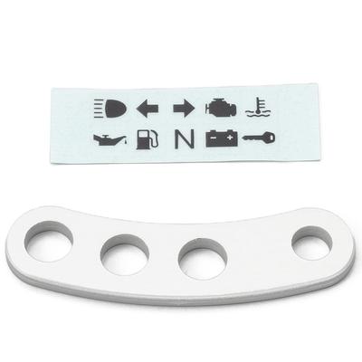 Daytona 67507 Motorcycle Indicator Stay, Banana Type, 3 Rows