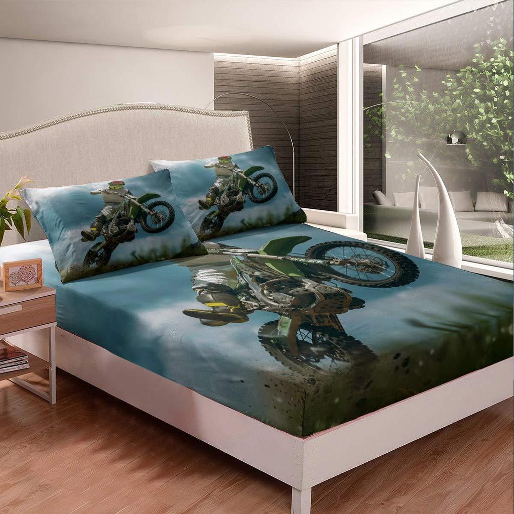 Tier Hund Muster Bett Hut Dreiteilig Digitaldruck Bettwäsche Bett Hut Dreiteiliges Set Kinder und Erwachsene