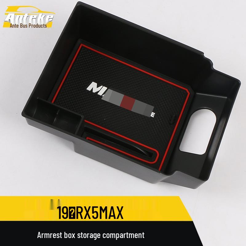 19 RX5MAX Armrest Storage Compartment Cover - Middle Box Decorative Sticker Sequins