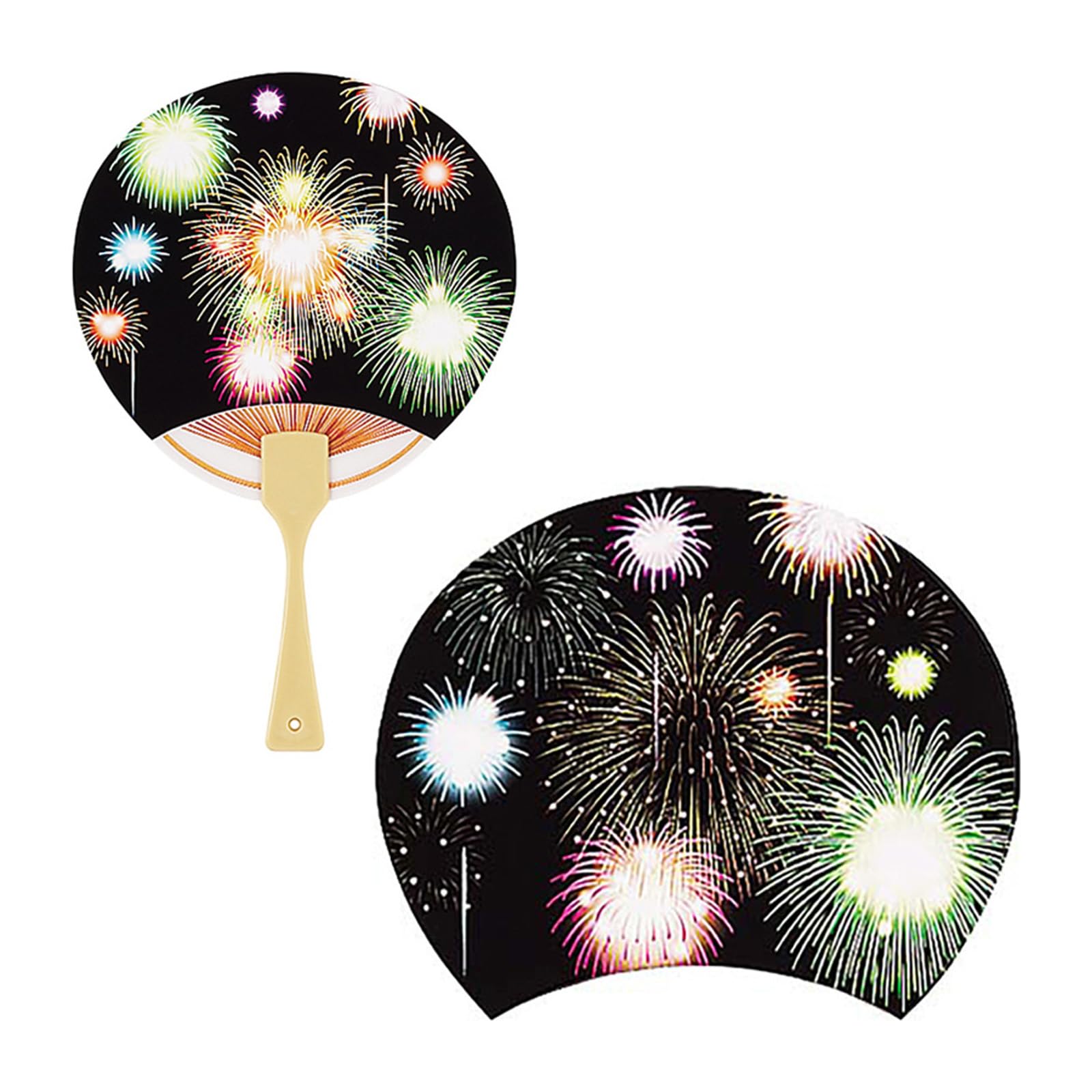 Sanrio Message Card Summer Fireworks Fan JSP 689408 82-5 чёрный