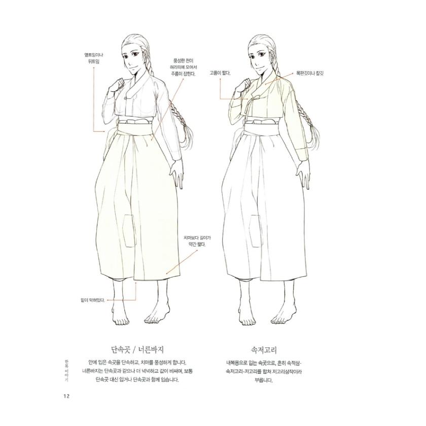 The Story of Hanbok During The Joseon Dynasty Korean Book