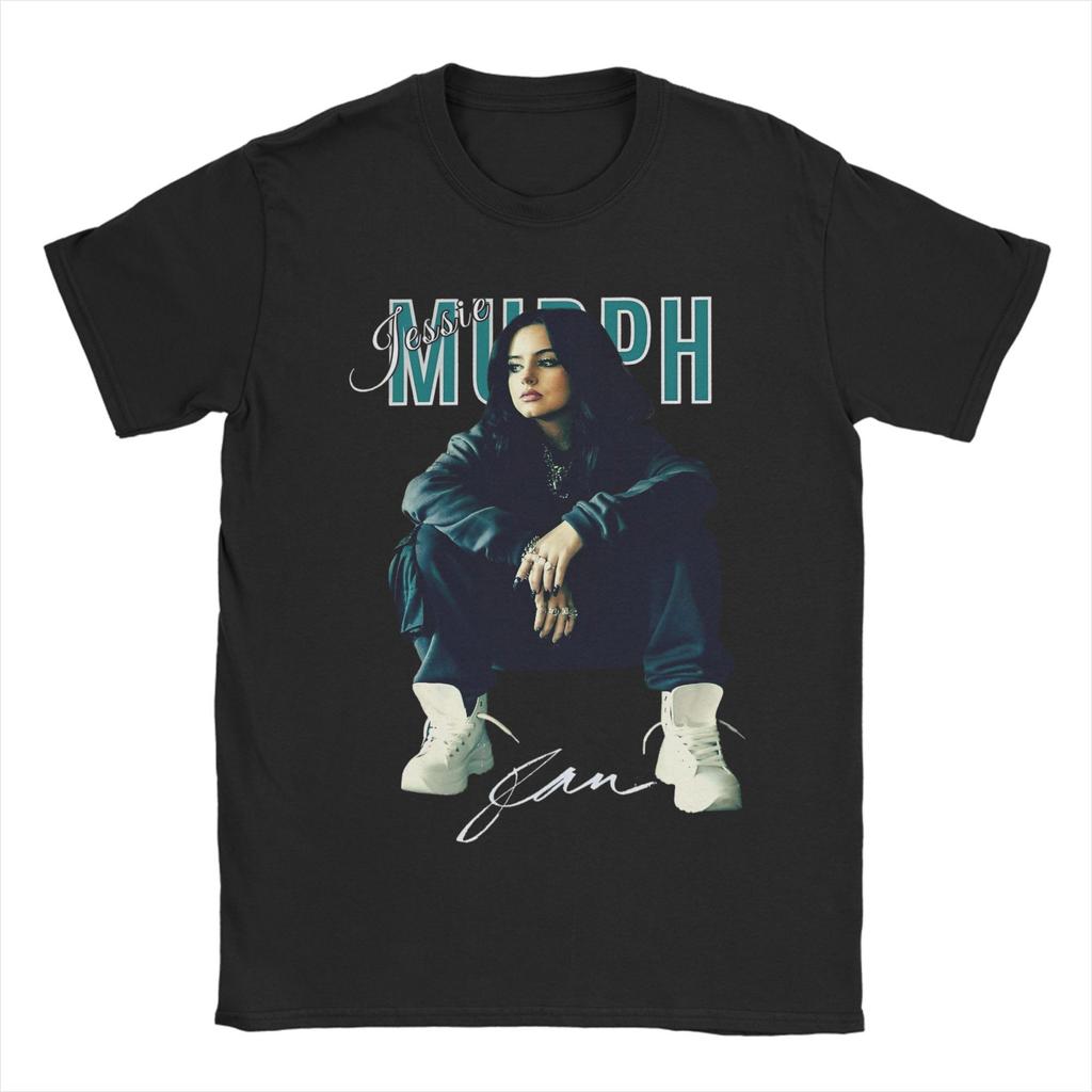 Spring Summer Men Women Music Singer Jessie Murph Bootleg T Shirt Short Sleeve Cotton New Arrival Tee Shirts Top Clothing