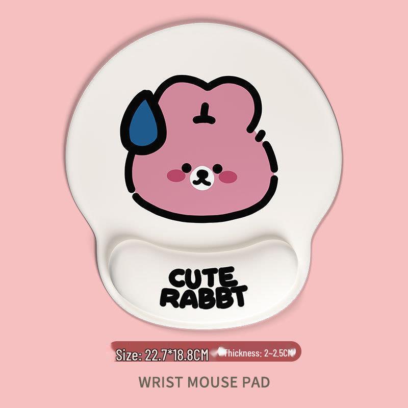 

Women s Cute Animal Memory Foam Wrist Rest & Mouse Pad Set