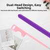 Dual-head Design Straw Cleaning Brush Bendable Bottle Brush Reusable Extra Long Brush  Pacifier