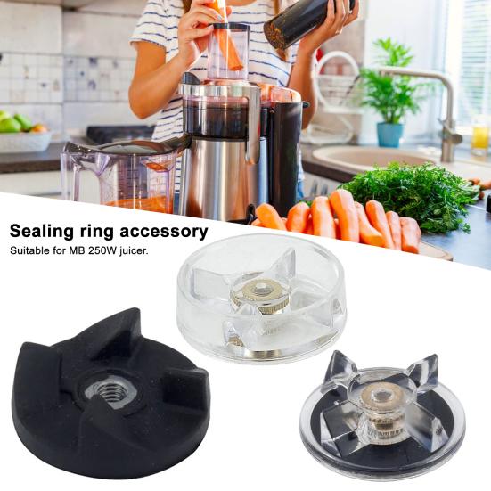 2 шт. Запасна приводна шестерня для соковижималки 250 Вт Пластиковий набір з'єднувачів Сумісний із серіями MB1001 та MBR2501 Деталі, які можна мити в посудомийній машині