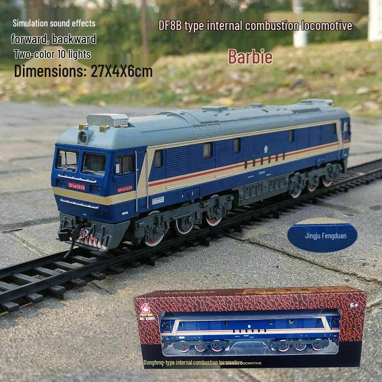 

Dongfeng DF8B Snow Region Train Model Toy Includes Regular AA Batteries