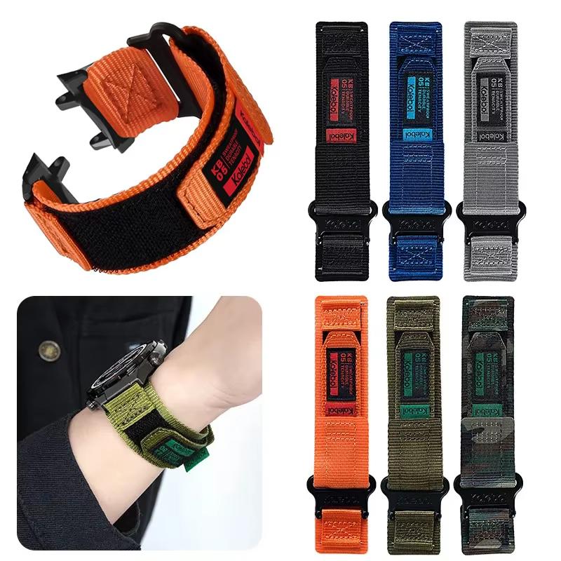 Αθλητικό Νάιλον Λουράκι Για Amazfit T-Rex 3 2 Premium Γυναικείο Ανδρικό Βραχιόλι Ρολογιού Θηλιά Για Amazfit T-Rex/T-Rex Pro/Ultra Ultra2 Ανταλλακτικά Λουράκια Ρολογιού
