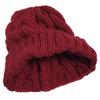 Women Winter Hats Beanies Knitted Girls Cap Twist Crochet Winter Hats For Female Pompom Beanie Ear Braid Ponytail Hat Skullies