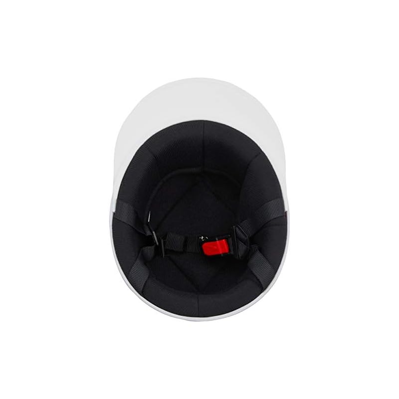 Bike Parts Center Half Helmet, White Brim, Pink Glitter, One Size Fits All (Head Circumference 57cm~59cm) 710904