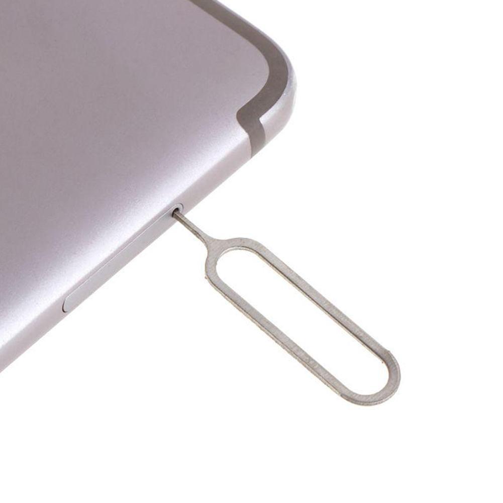 SIM Card Key Tray Eject Pin Portable Removal Tool Accessories for IPhone Samsung Xiaomi Sim Card Opener Remover Needle 1-50pcs