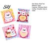 Creative Message Pads 4Pcs Cartoon Dog Shape Note Set Cute Self-Adhesive Memo Soft Adhesive Sheets for Students Office Removable Notepads Reminders