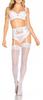 aM351 LACE WEDDING GARTER BELT SYLVIE BEPPINA S